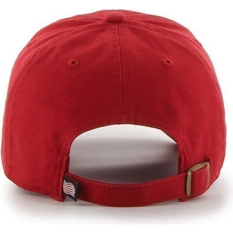 kepure-islenkta-raudona-reguliuojamas-new-england-revolution-fc-major-league-soccer-47-brand