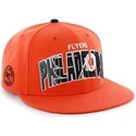 kepure-plokscia-oranzine-snapback-philadelphia-flyers-nhl-47-brand