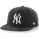 kepure-plokscia-tamsiai-melyna-snapback-vaikams-new-york-yankees-mlb-47-brand
