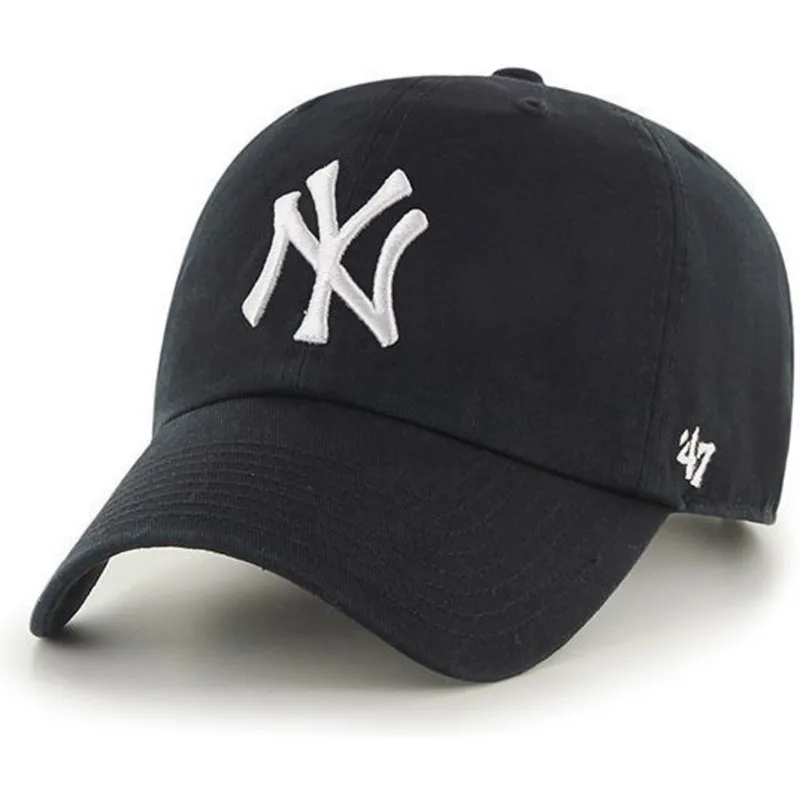 cap-islenkta-black-adjustable-strap-vaikams-new-york-yankees-mlb-47-brand
