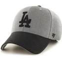 cap-islenkta-gray-adjustable-strap-negro-los-angeles-dodgers-mlb-47-brand
