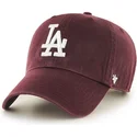 cap-islenkta-red-adjustable-strap-granate-los-angeles-dodgers-mlb-47-brand