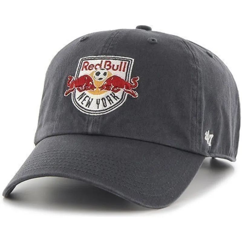 kepure-islenkta-tamsiai-melyna-reguliuojama-juostele-new-york-red-bulls-fc-major-league-soccer-47-brand