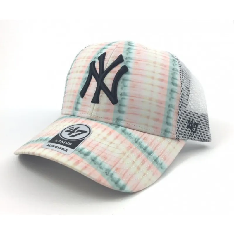 kepure-islenkta-rozine-snapback-estampado-flores-new-york-yankees-mlb-47-brand