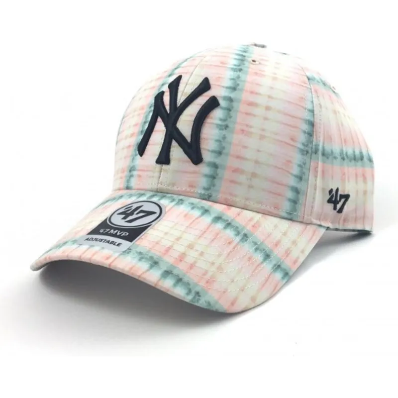 kepure-islenkta-rozine-reguliuojamas-estampado-flores-new-york-yankees-mlb-47-brand kepure-islenkta-rozine-reguliuojamas-estampado-flores-new-york-yankees-mlb-47-brand