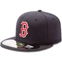 kepure-plokscia-tamsiai-melyna-priglundanti-59fifty-authentic-on-field-boston-red-sox-mlb-new-era