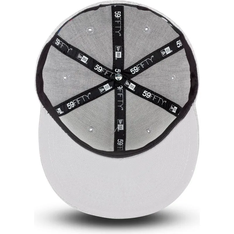 kepure-plokscia-pilka-priglundantis-vaikams-59fifty-essential-new-york-yankees-mlb-new-era