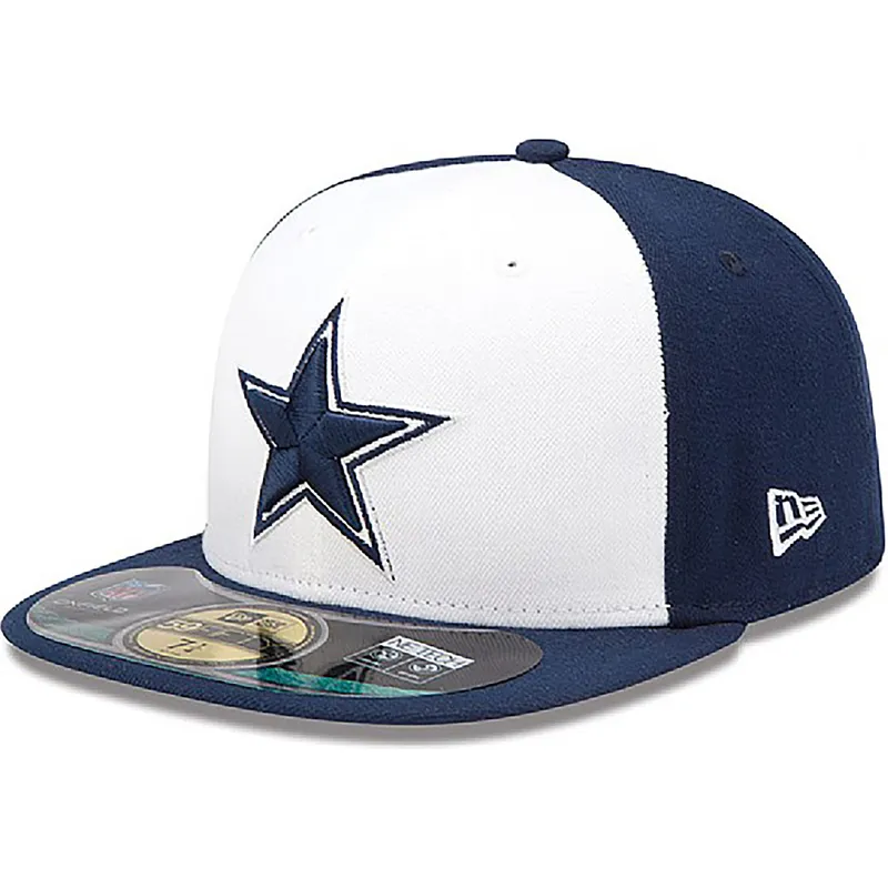 kepure-plokscia-melyna-priglundantis-59fifty-authentic-on-field-game-dallas-cowboys-nfl-new-era