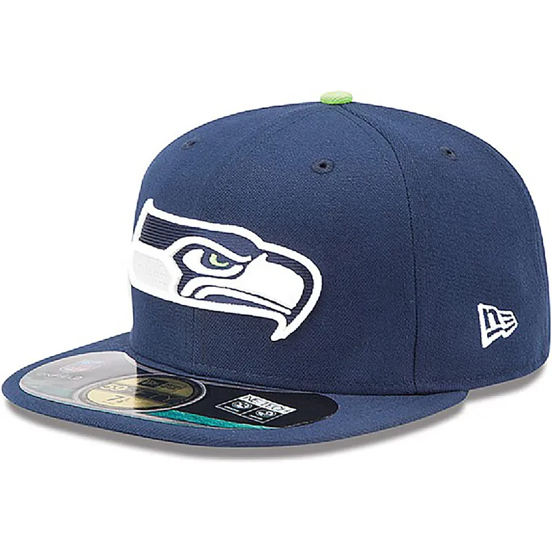 kepure-plokscia-melyna-priglundanti-59fifty-authentic-on-field-game-seattle-seahawks-nfl-new-era