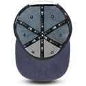 kepure-plokscia-tamsiai-melyna-snapback-9fifty-essential-denim-new-york-yankees-mlb-new-era
