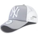 czapka-trucker-szara-clean-a-frame-new-york-yankees-mlb-od-new-era